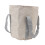 Foldable Polyester Double Layer Foot Tub – Collapsible Camping Bucket, Beige 15