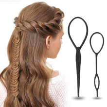 Hair Styling Tool Set 20PCS Ponytail Maker with Hair Loop for Quick French Braid and Multiple Styles