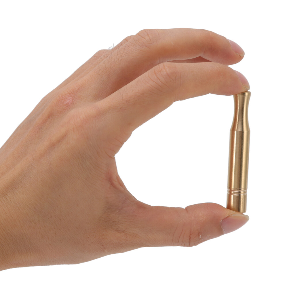 Copper Cigarette Holder with Detachable Filters, 2.36in Sized for Men