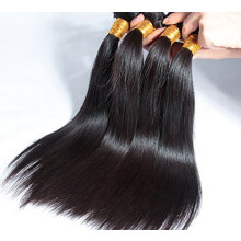 Brazilian Human Hair Extensions Straight 12 inch 14 inch 2pcs Natural Virgin Weave Grade 5A