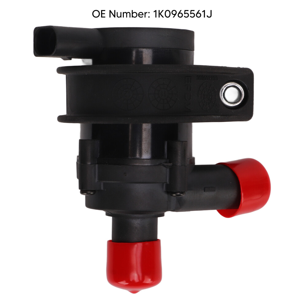 Engine Auxiliary Pump 1K0965561j Black 7444352834792