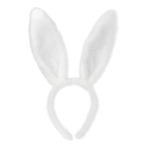 Rabbit Ear Headband with Sequins, Comfortable Hoop for Easter and Halloween Costume