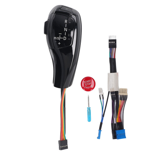LED Schaltknauf Automatik E39 E38 E53 Schwarz 1