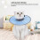 Waterproof Adjustable Cat Recovery Collar Post Surgery Light Blue L, L 8