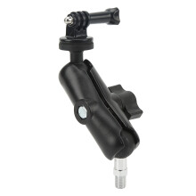 Motorcycle Camera Holder with 1/4in Mount, Fits Action Cameras 10-5