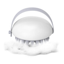 Silicone Scalp Massager Shampoo Brush for Hair Growth and Dandruff, Detachable Wet Dry Use
