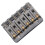Electric Guitar Bridge 6 Strings 65mm Glossy Silver Hardtail Fixed Bridge 1