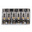 Electric Guitar Bridge 6 Strings 65mm Glossy Silver Hardtail Fixed Bridge 3