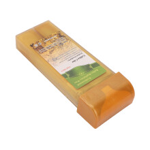 Recharge de cire roll-on dépilatoire 100 g Or, épilation sans danger pour hommes et femmes