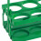 Green Foldable Portable Beer Bottle Rack for Picnics and Storage 7