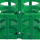 Green Foldable Portable Beer Bottle Rack for Picnics and Storage 11