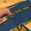 Foldable Blue Plastic Beer Bottle Rack Vintage Beverage Storage Basket 5