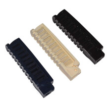 Travel Hair Brush and Foldable Pocket Comb Set with Dual Tooth Density, AntiStatic, 3pcs Mixed Color