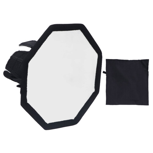 20cm Nylon Octagonal Foldable Camera Softbox with Storage Bag for Photography 1