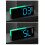 Réveils pour chambre à coucher, horloges numériques LED,-Rose 7