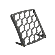 Ruimtebesparende zwart/doorzichtige houder voor-Zwart