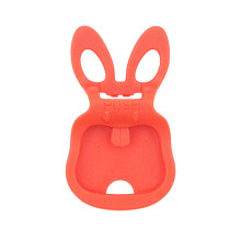 Colorful ABS Rabbit Can Opener With Ergonomic Grip-Red