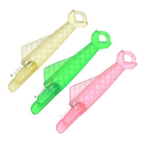 100 Stuks Visvorm Plastic Naaldinrijger Naaimachine-Multi 1