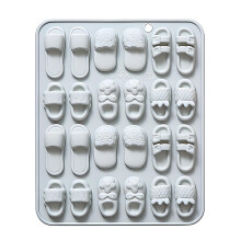 Multiple Designs Footwear Silicone Mould Great For Art-Blue