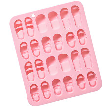 24 Slot Silicone Slipper Mould Ideal For Ceramics And-1