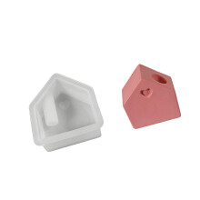 Elegant Romance Flower House Silicone Mould Designs For-2