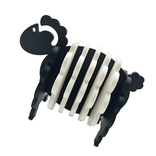 Practical Farm Animal Theme Cup Mats and Decoration-1