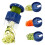 Ergonomic Rotary Cheese Grater With ABS Stable-Blue 1