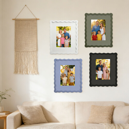 Practical 4x6 Wood Frame With Secure Packaging Perfect-White 2
