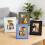 Artfully constructed 4x6 Wood Photo Frame Comes Having-Black 7