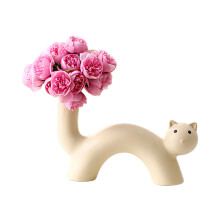Cats Vases Handmade Vases Ceramic Bud Vases Decorative-2 5