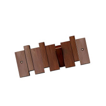 Klavier-Holzgarderobe, Wandmontage, Holz-Wandkunst-Haken,-1