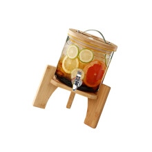 Hoge borosilicaatglas drankautomaat Drankautomaat met-1,5L