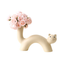 Ceramic Bud Vases Decorative Flower Vases Cats Vases Cats-2 3