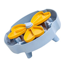 Interaction Puzzle Dog Food Bowl Windmill-Windmill slow food b