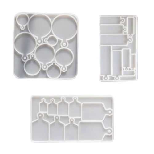 Multipurpose Silicone Molds 9 Cavities Silicone Tiny Dish-C 1