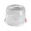 Cake Holder With Protective Cover Great For-White 8 inches 1