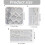 Round Square Rectangular Silicone Tray Molds 9 Cavities-A 4