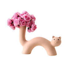 Cats Vases Handmade Flower Vases Ceramic Bud Vases-1 5