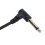 Gitarren-Amp Patchkabel, 3m Kupfer, gerade & schräg schwarz 5
