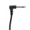 Gitarren-Amp Patchkabel, 3m Kupfer, gerade & schräg schwarz 9