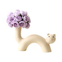 Cats Vases Decors Ceramic Bud Vases Handmade Vases Home-2 6