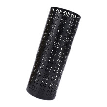 Elegante metalen parapluhouder-emmer-Zwarte metalen medailles