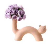 Cats Vases for Home Decors Modern Ceramic Flower Vases-1 6
