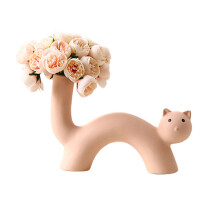 Ceramic Bud Vases Cats Vases Decorative Flower Vases for-1 2