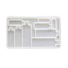 Multipurpose Silicone Molds 9 Cavities Silicone Tiny Dish-C