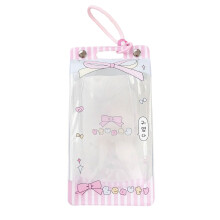 Plastic Hanging Doll Protective Case Storage Bag For-bow tie