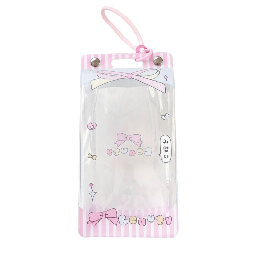 Plastic Hanging Doll Protective Case Storage Bag For-bow tie