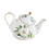 Elegant Ceramic Teapot With Gold Accent-white peony root 500ml 1