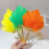 Classical Feathered Craft Small Handheld Fan For Cosplay-Green 6