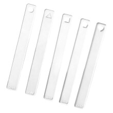 5Pcs Clear Acrylic Clay Thickness Guide Ruler Pottery Thickness